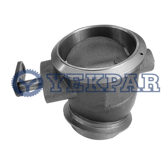 Exhaust brake assembly without cylinder