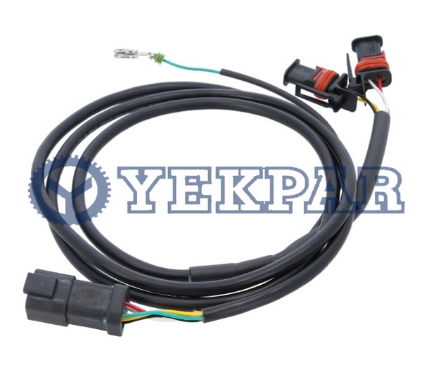 Cable harness, injection nozzle