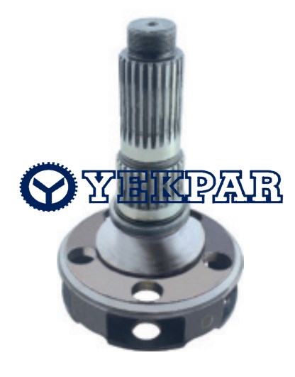 Output shaft empty o.m. with retarder 