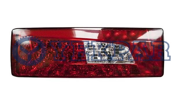 Tail lamp left with num. plate lamp