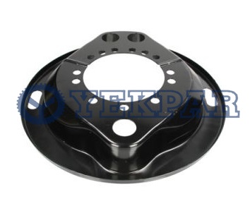 Brake shield, brake caliper