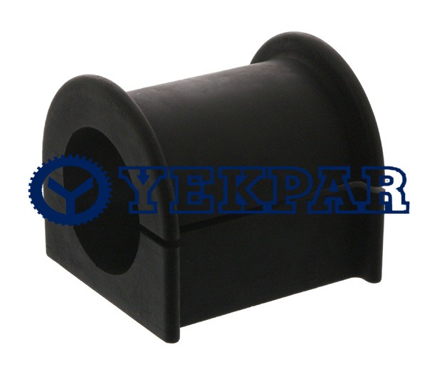 Rubber bushing, stabilizer