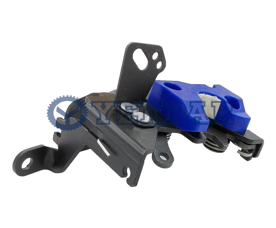 Engine hood slot, left