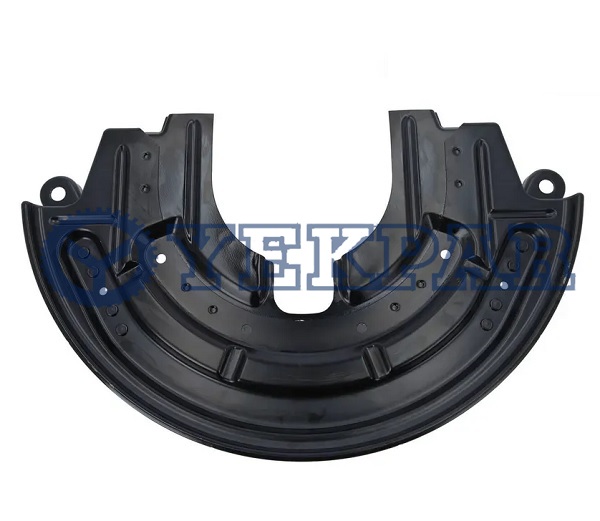 Brake shield, brake caliper