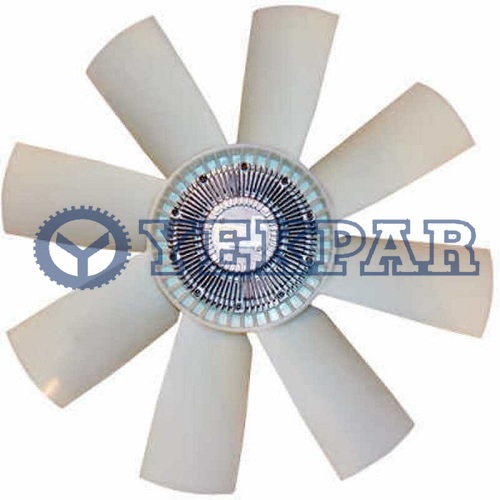 Fan with hub