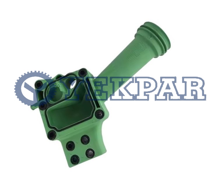 Connecting pipe green , water pump