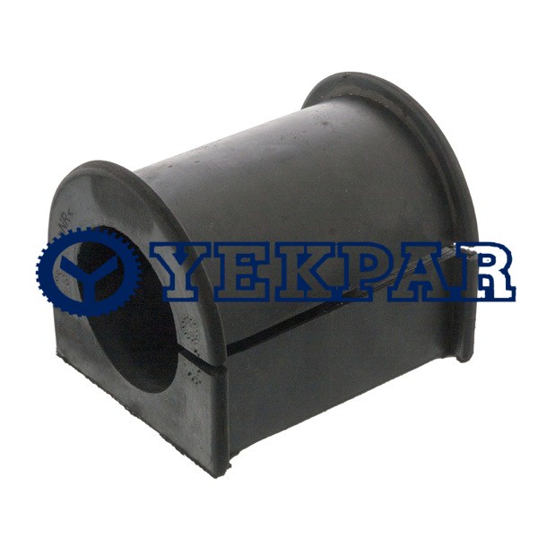Rubber bushing, stabilizer