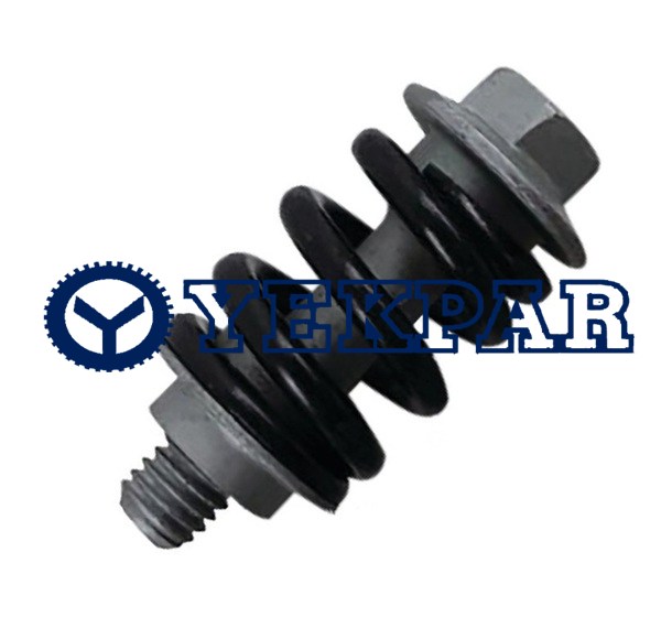 Screw, oil sump
