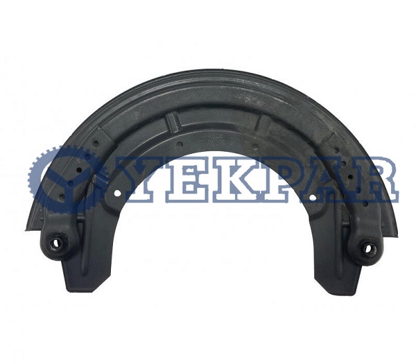 Brake shield, brake caliper