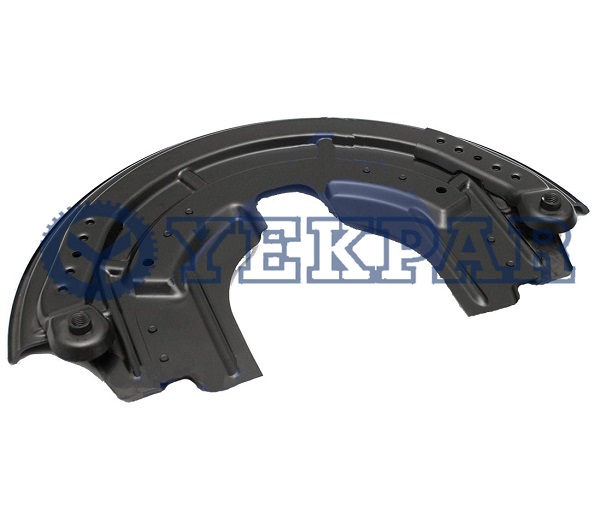 Brake shield, brake caliper