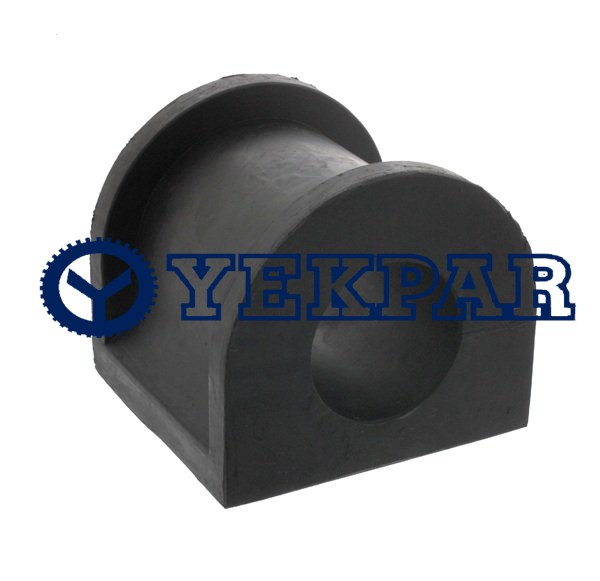 Rubber bushing, stabilizer