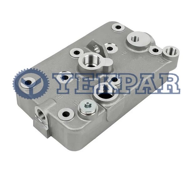 Cylinder head, compressor