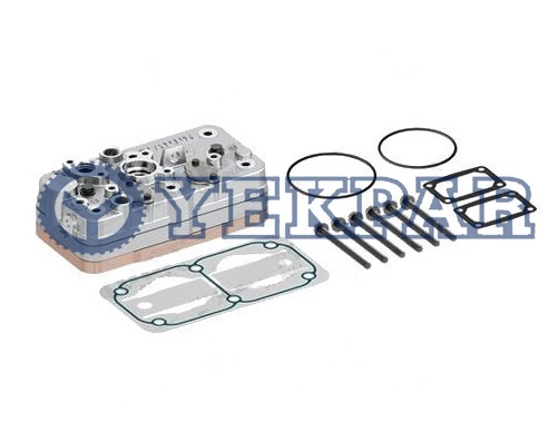 Cylinder head, compressor 